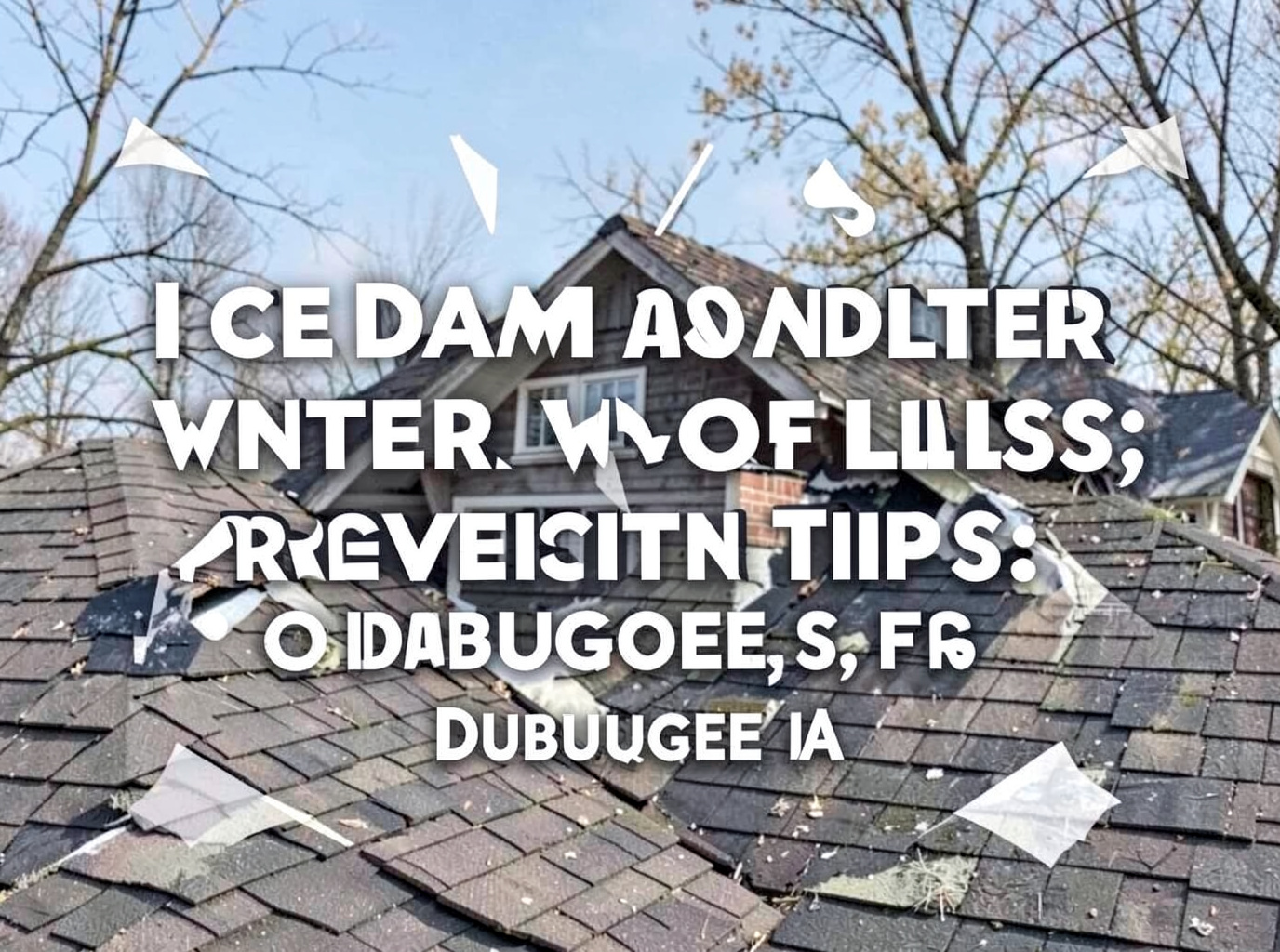 Ice Dams and Winter Roof Leaks: Prevention Tips for Dubuque, IA