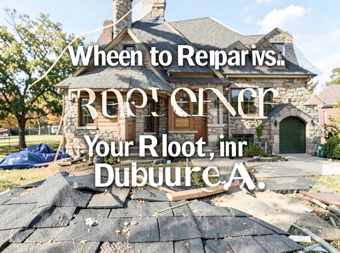 When to Repair vs. Replace Your Roof in Dubuque, IA